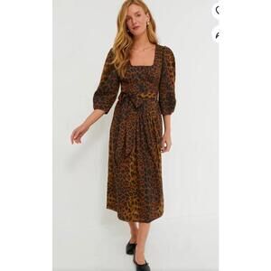 Tuckernuck Brown Leopard Print Dress
